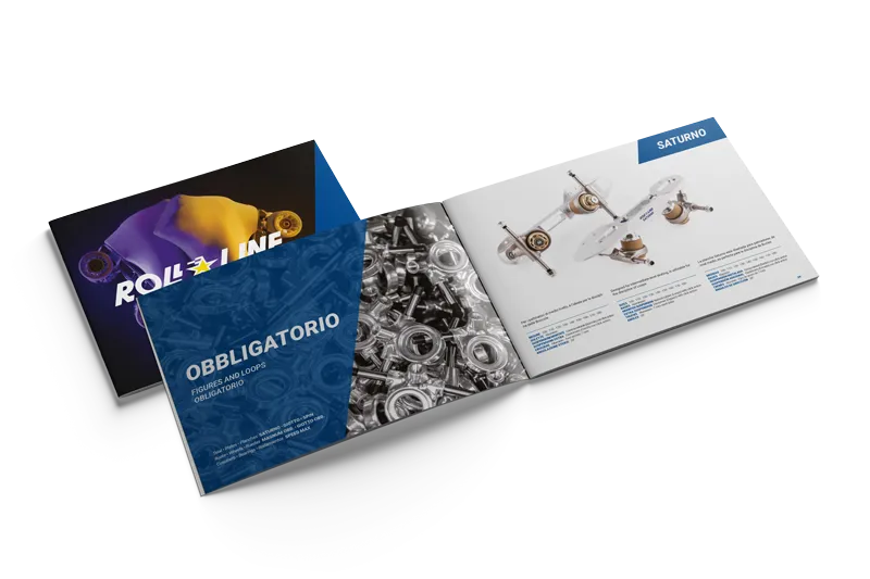 Artistic Mockup - Roll-Line, Catalogs